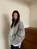 [unisex] Penpurb Quilted Over Flight Jumper