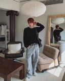Himon Sweat Dart Pocket Cargo Wide Pants