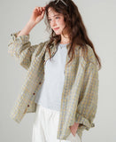 Sheer Claw Check Shirt