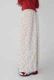 STAR BACK SLIT SKIRT