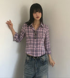 Werun Check Slim Southern Shirt