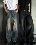 Shabay Banding Wave Washing Denim