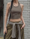 [U-BASIC] With Basic Halter Sleeveless