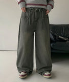 Dottio String Washing Wide Pants
