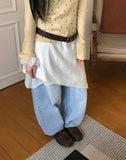 Zeon Side Stud Denim Pants