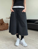 Dinede Lettering Bermuda Pants