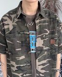 Denib Camo Work Short Sleeve Shirt
