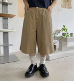 Manaco Number Stitch Bermuda Cotton Pants