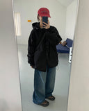 Kazub Nylon Two-Way String Over Hood Wind Jumper