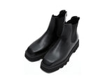 Square chelsea boots