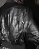 [Lining Fur] VICOM Vintage Leather Blouson Jacket