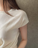Niroin Cross Cap Sleeve Short Sleeve
