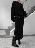 Tote Snap One-Shoulder Sweatshirt