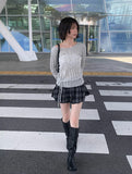 [Scarf SET] Shishu Soft One-Off Rib Knit