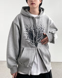 Heartbeat Hood Zip-Up