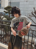 Land Semi-Crop Over Short Sleeve