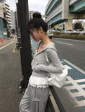 Rake Stripe Hood Zip Up