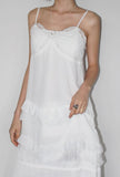 LACE LAYERED MINI DRESS