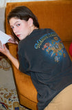 Marine Blue Pigment Short Sleeve Tee
