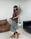 Cron two-pocket check shirt