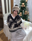 Senne two-tone fur hairband