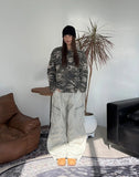 Fren Camo Waffle Long Sleeve
