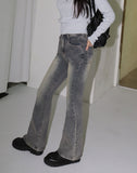 Safin Y2K Washing Bootcut Denim Pants