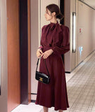 Sellby Drape Tie Wrap One Piece