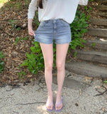 Hip Pads Detachable Span Denim Shorts