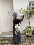 [Unisex] Furund Cashmere Warmer Round Long Sleeve Knit