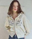 [2-WAY] Luna Love Crop Hoodie