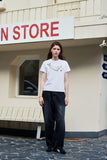Angel Brooch Crop Short Sleeve Tee