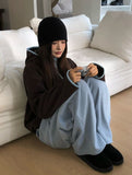 Dekan Fleece Back Pocket Banding Wide Pants