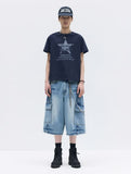 CRACKED STAR HALF T