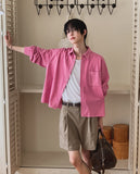 Lucy Pigment Crop Shirt