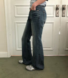 Lopa Bootcut Washed Denim Pants