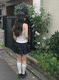 Whipping Dot Balloon Mini Skirt