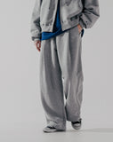 Cream Wide Sweatpants