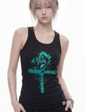 SAINT Solid Mango Sleeveless