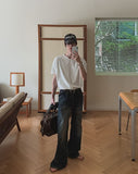 Nikki Washed Flare Denim Pants