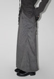 SHIRRING LONG SKIRT