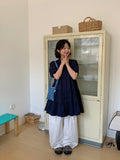 Mittens Tiered Shirt Short Sleeve One Piece