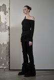 MONO RIB FOLDING PANTS