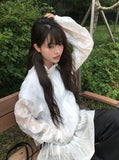 Rogu Frill Layered Mini Wrap Skirt