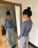 Elba Lace Two-Way Banding Pants