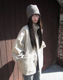 Seden High-Neck String Field Jacket