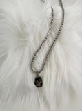 Metal chain necklace