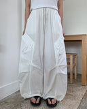 Itb Nylon Cargo Balloon Wide Pants