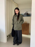 Podan Raw Denim Balloon Wide Pants