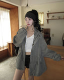 Pint Washed Short Hooded Field Jacket